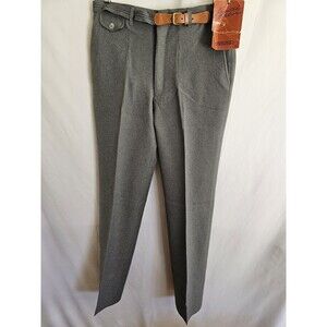 Vintage Limited Edition Slacks Gray Dress Pants Mens Size 34 x 34